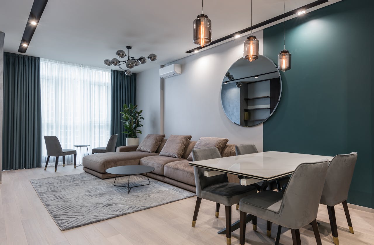 trendy aranżacyjne - wszechstronny salon